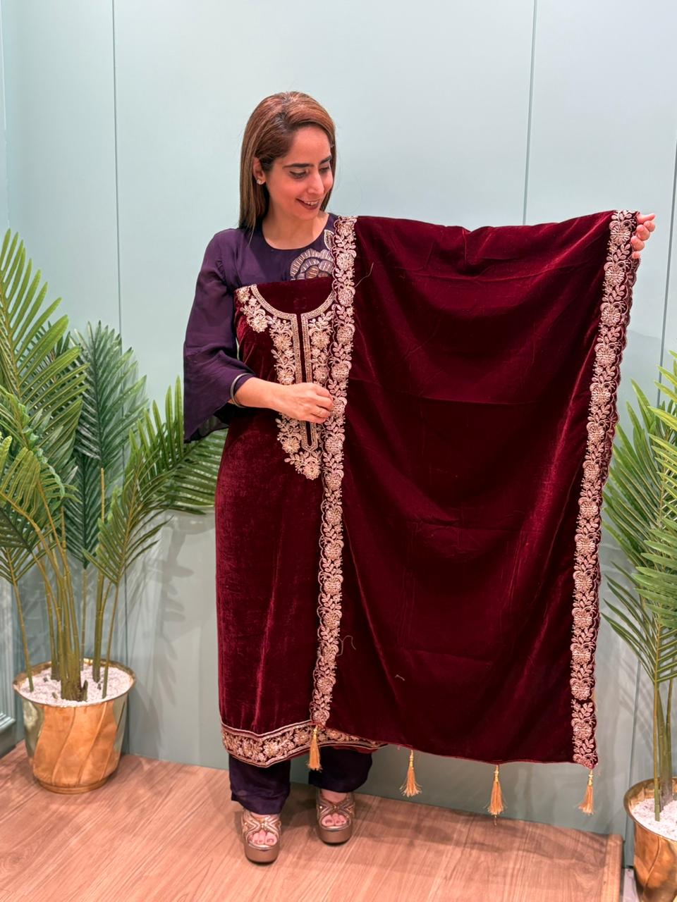 Velvet vibes for the royal season