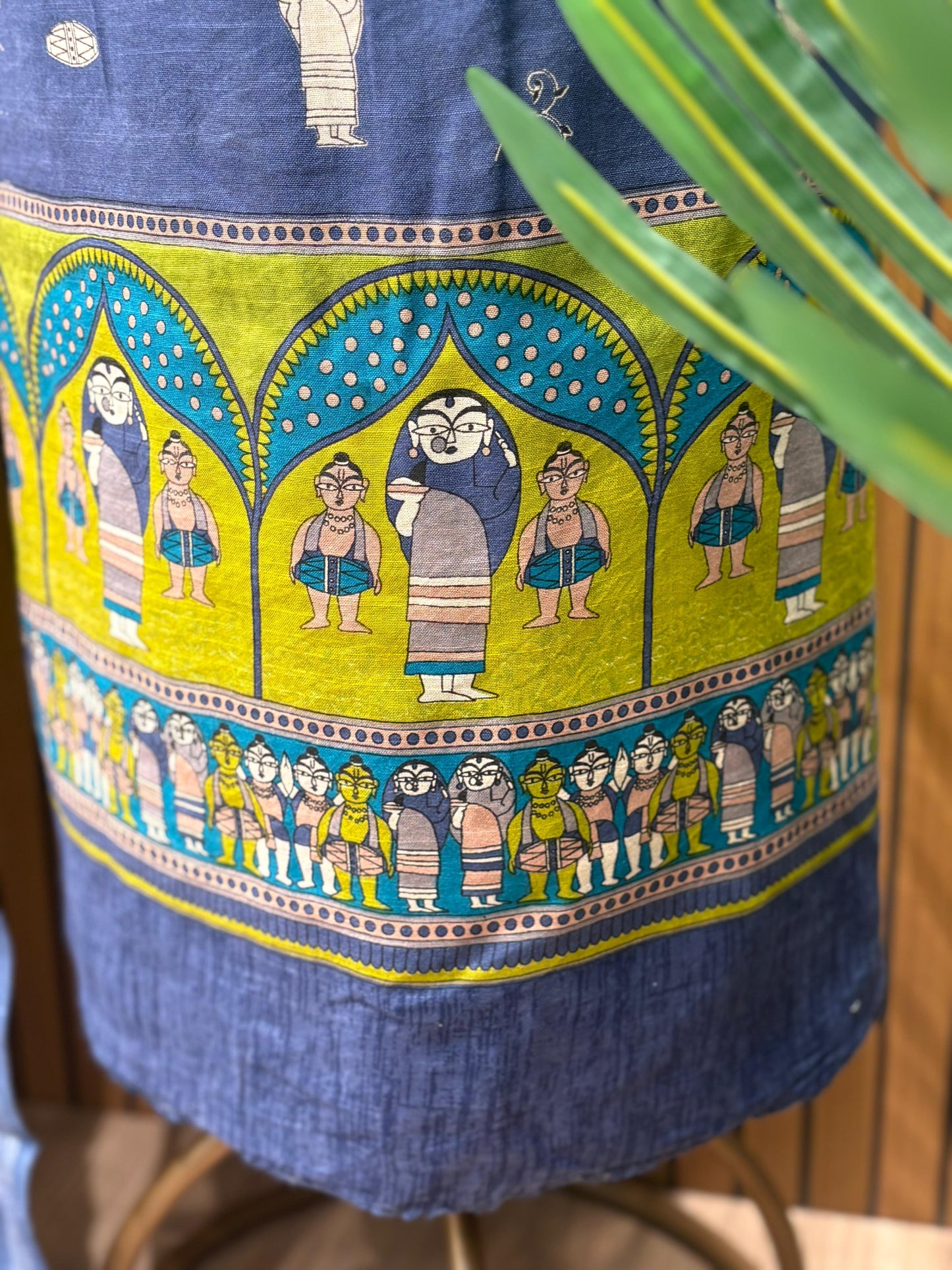 Elegant cotton fabric suit is a beautiful