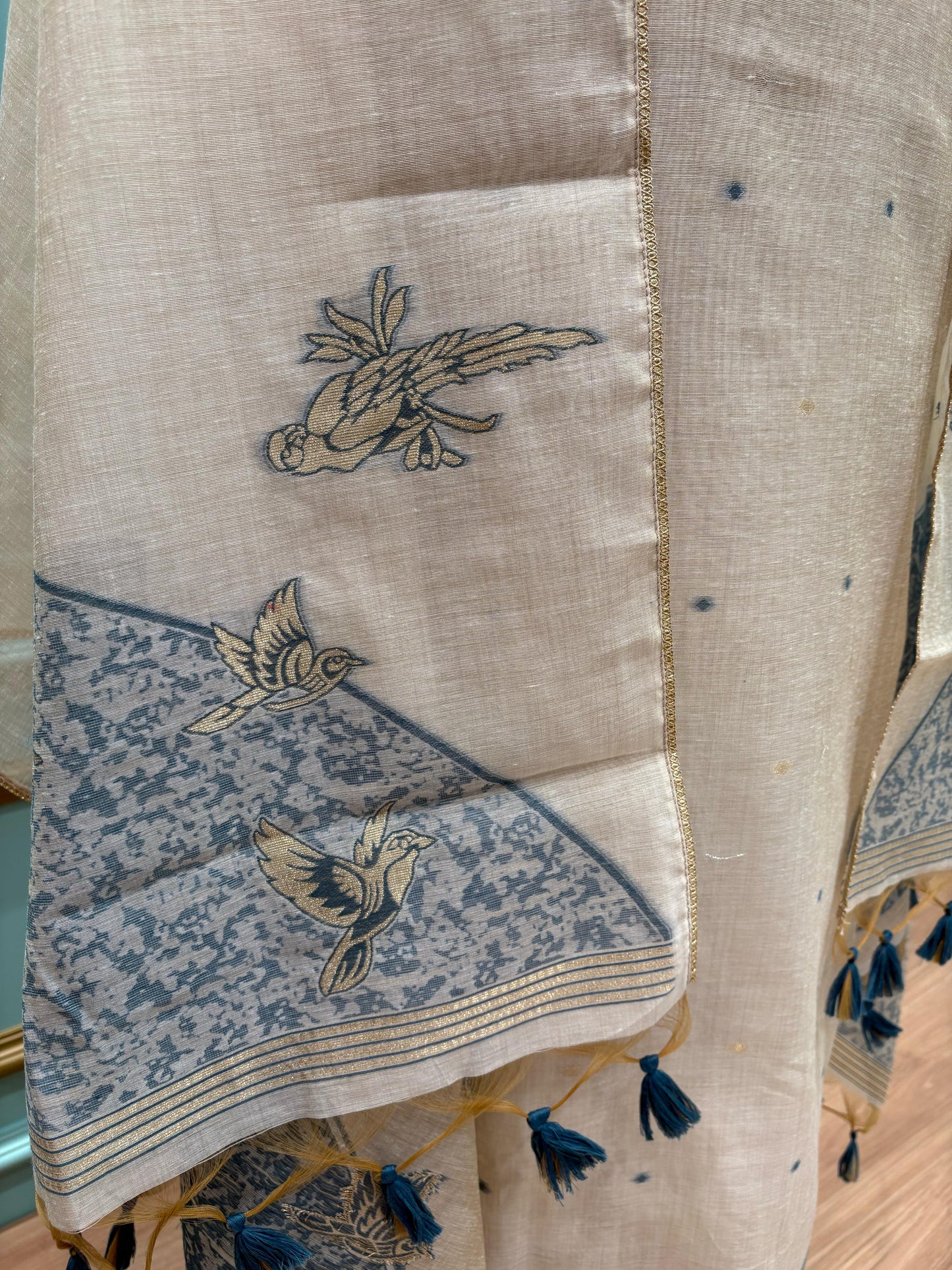 Maheshwari Cotton Unstitched Suit