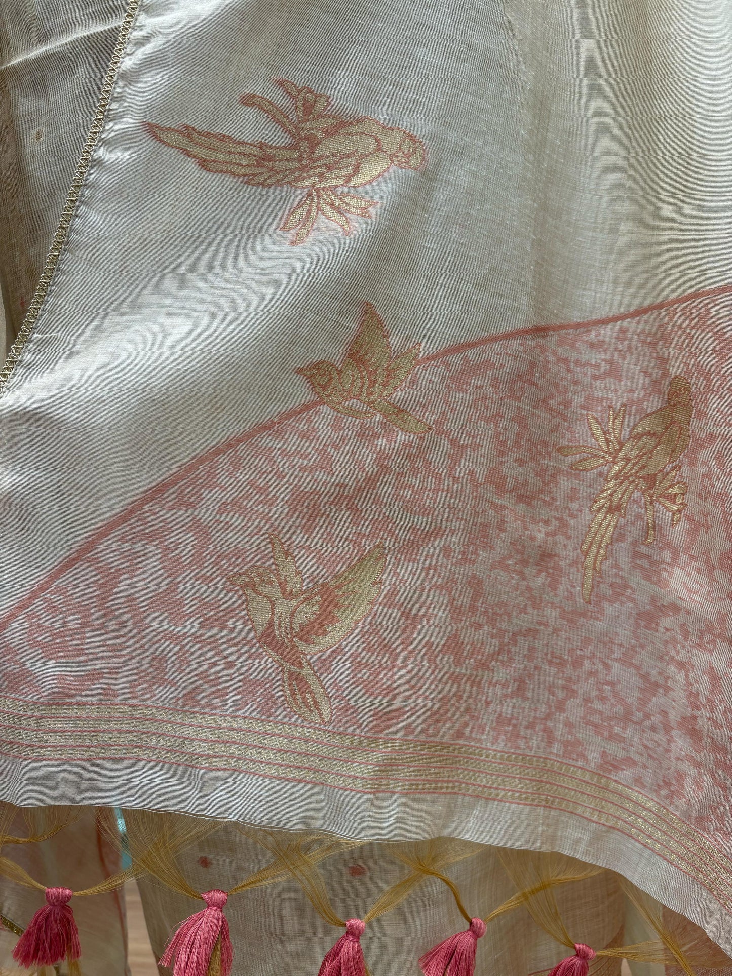 Maheshwari Cotton Unstitched Suit