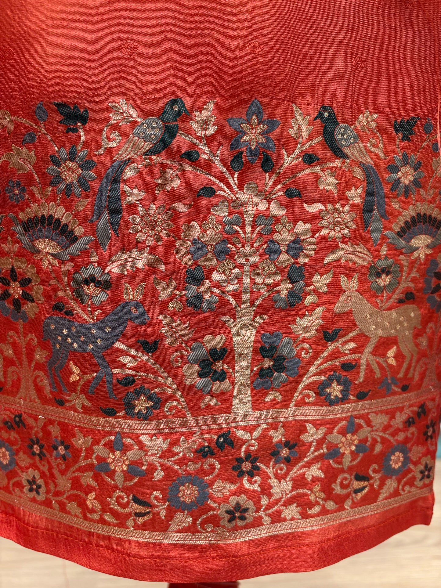 Dola Silk Unstitched Suit