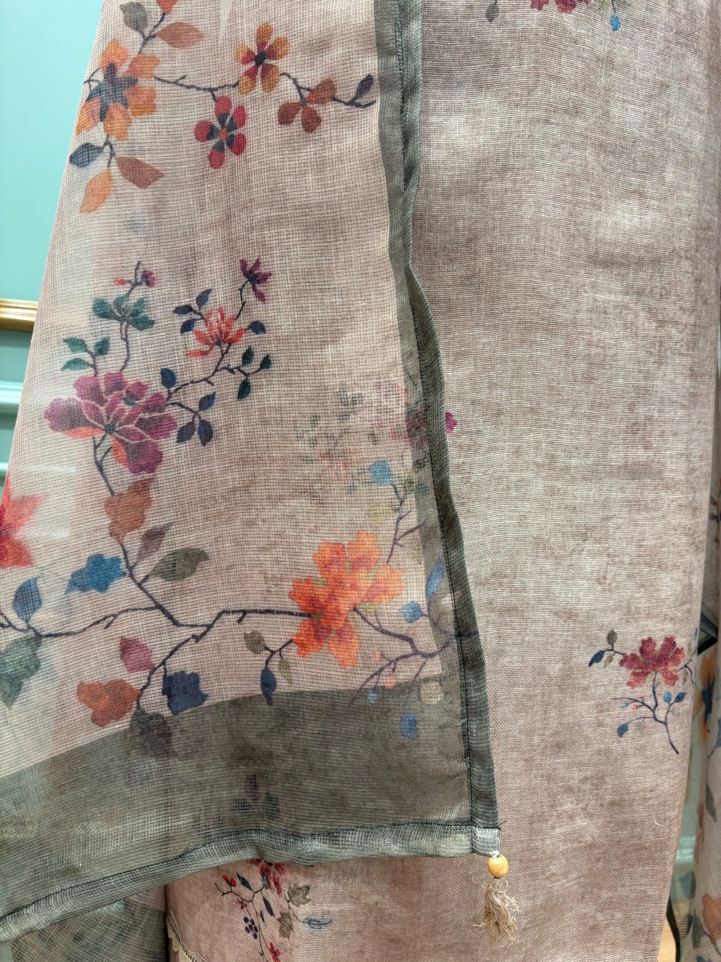 Linen Cotton Unstitched Suit