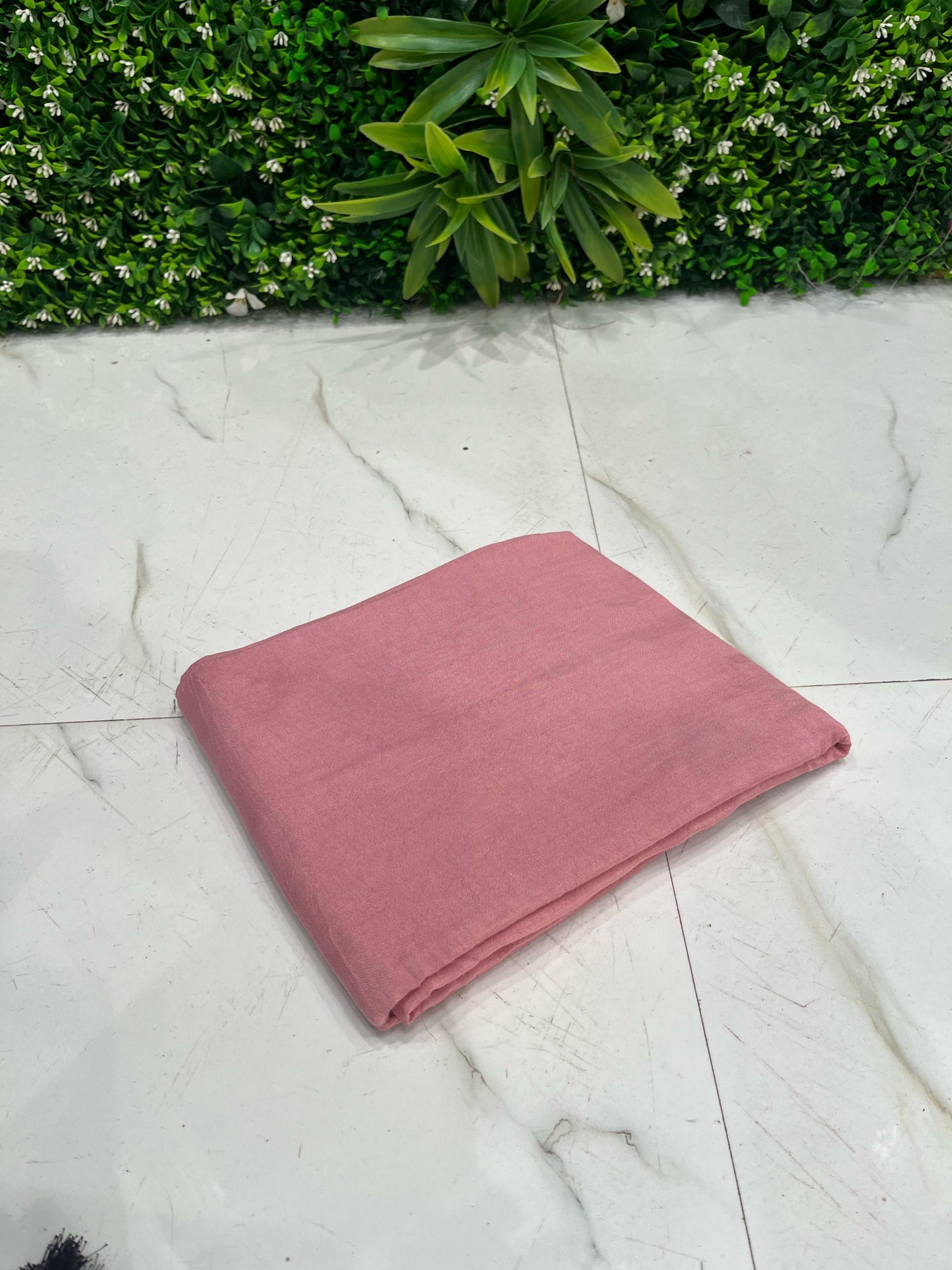 Banarasi silk fabric embellished with intricate handwork