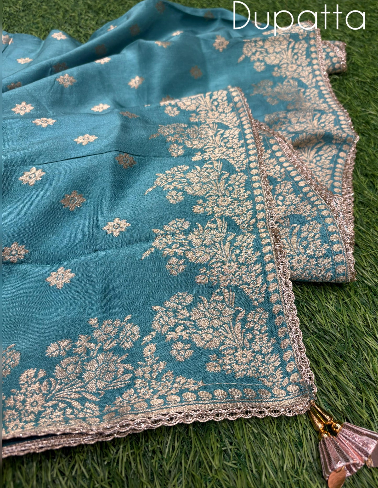 Elegance with this premium unstitched suit fabric set
