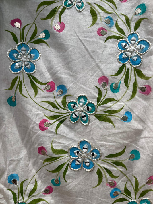 Discover timeless elegance with this unstitched