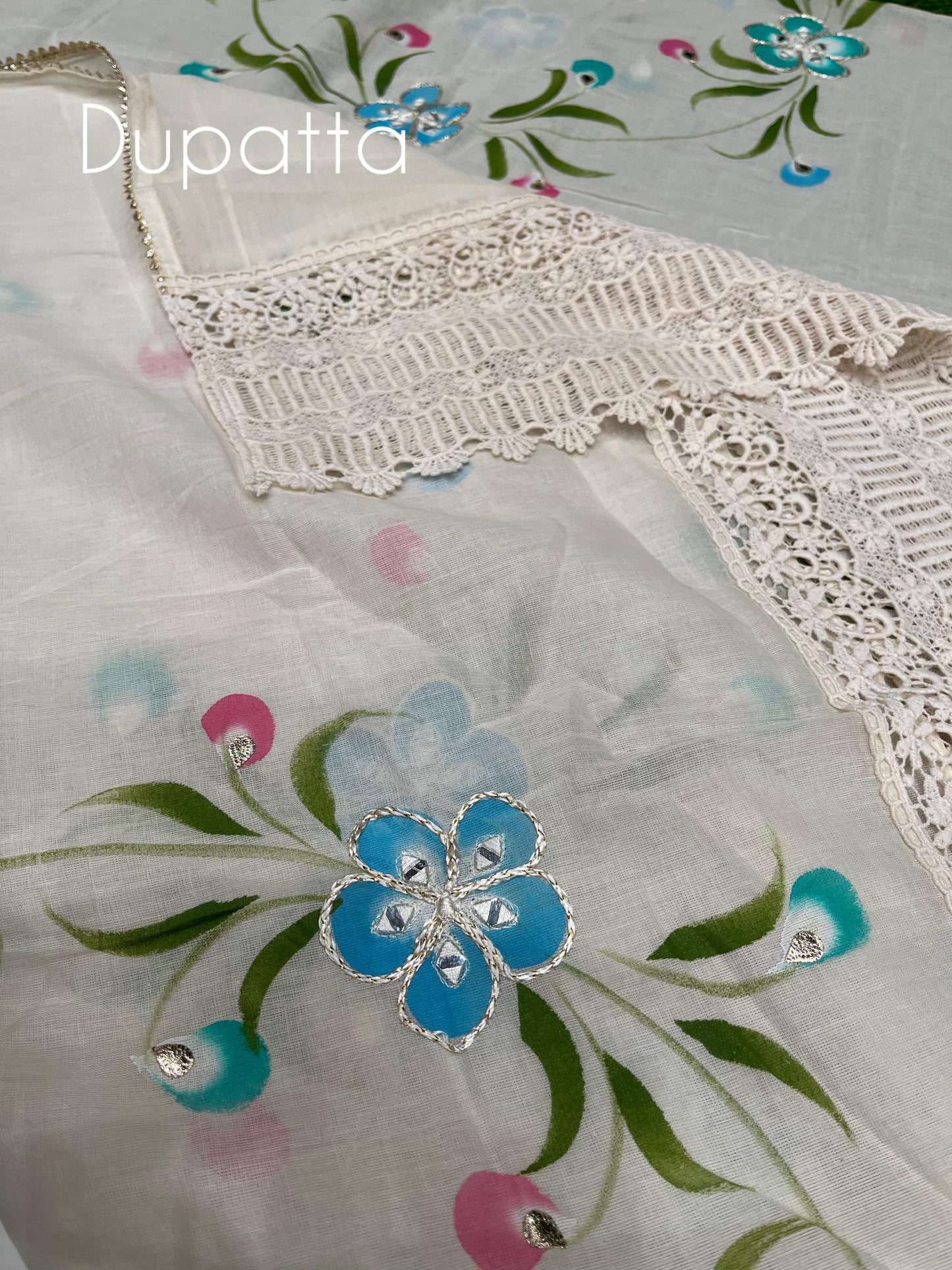 Discover timeless elegance with this unstitched