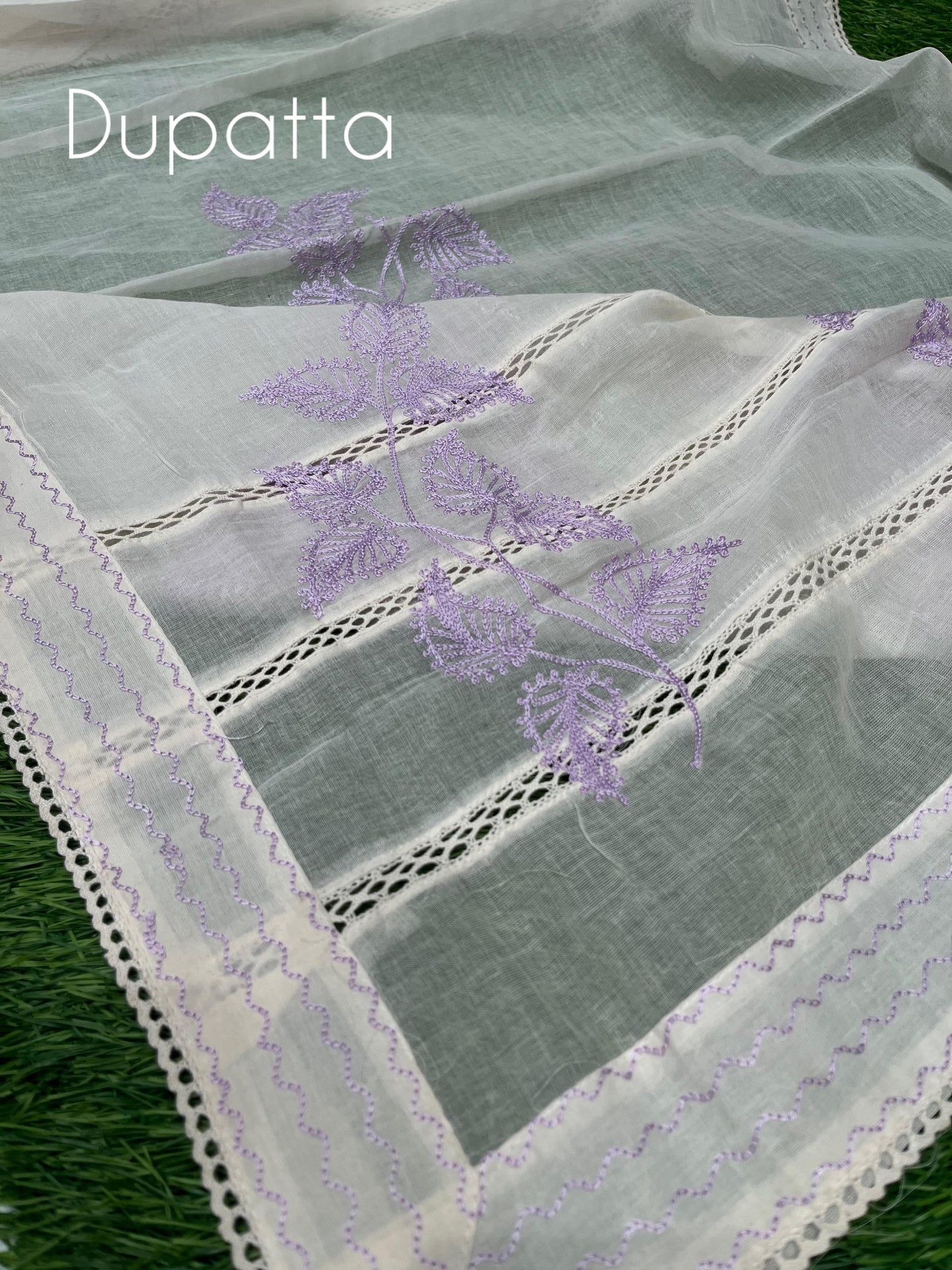 Enhance your ethnic collection with this elegant unstitched