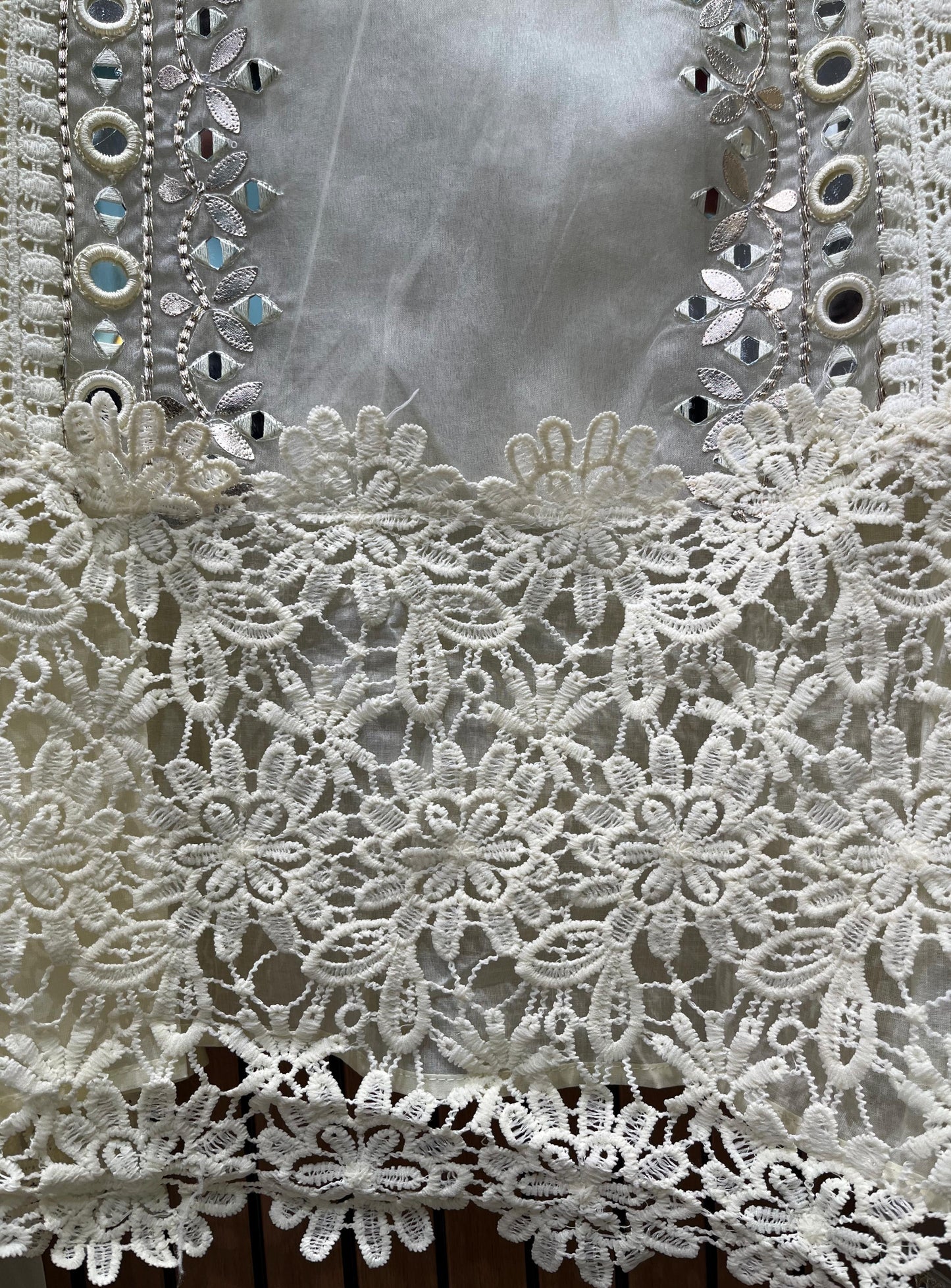 Step into elegance with this unstitched suit