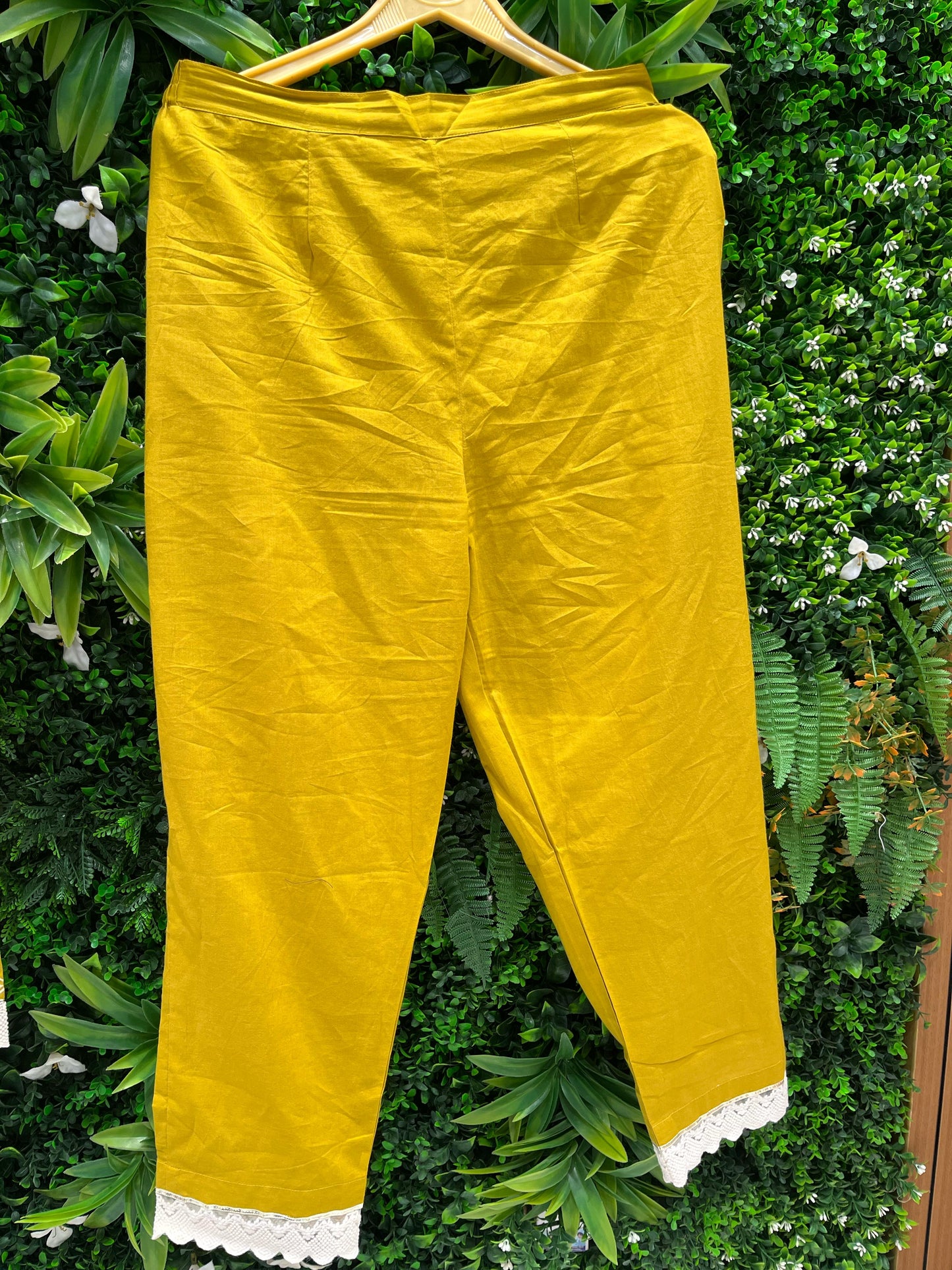 Stay effortlessly stylish with this beautifully stitched cotton suit set