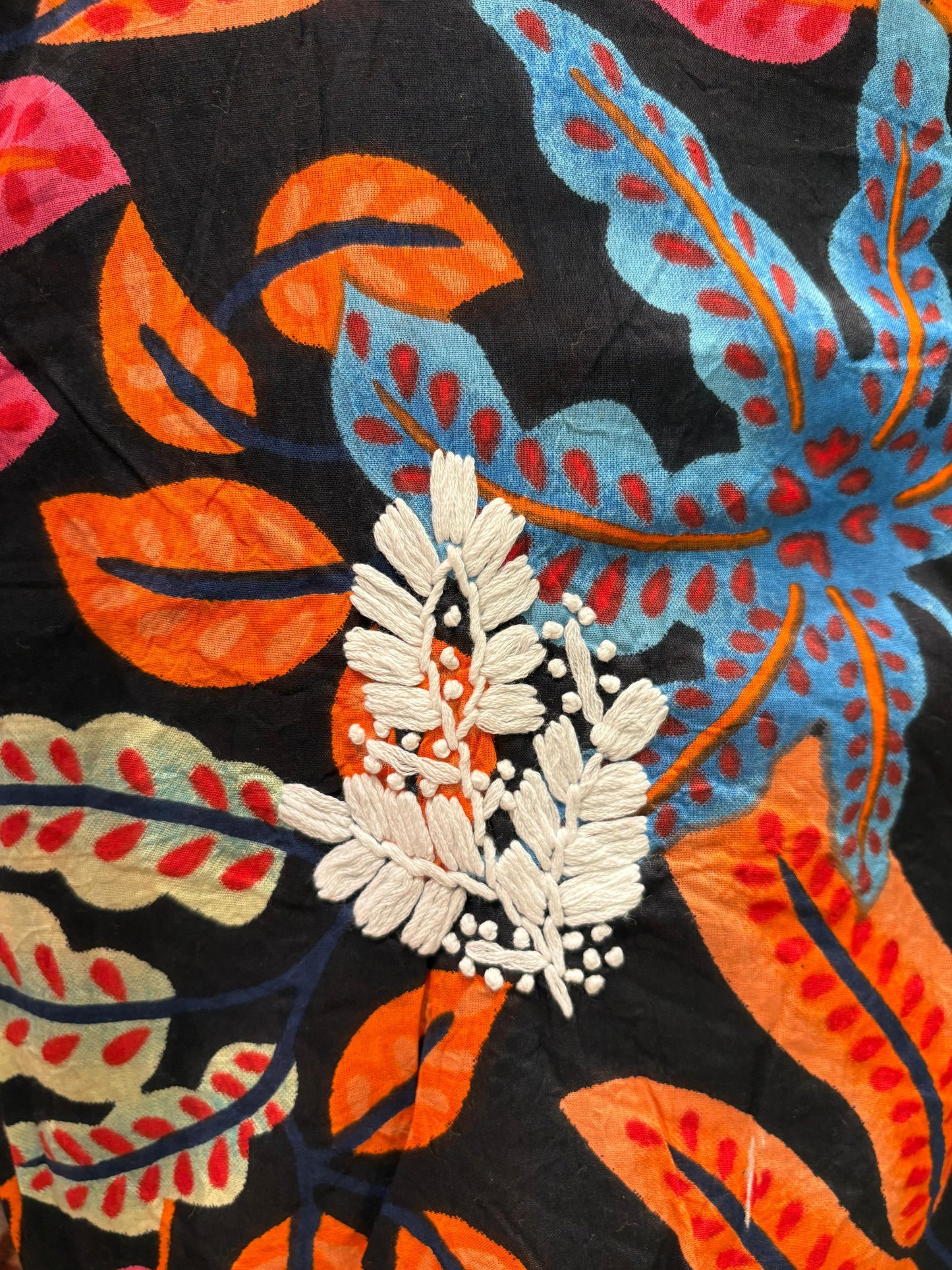 Step into elegance with our unstitched pure cotton suit