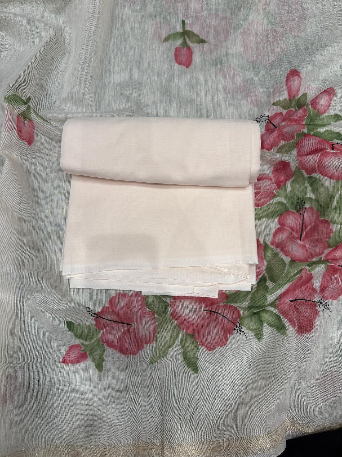 Elevate your ethnic style with our luxurious unstitched suit