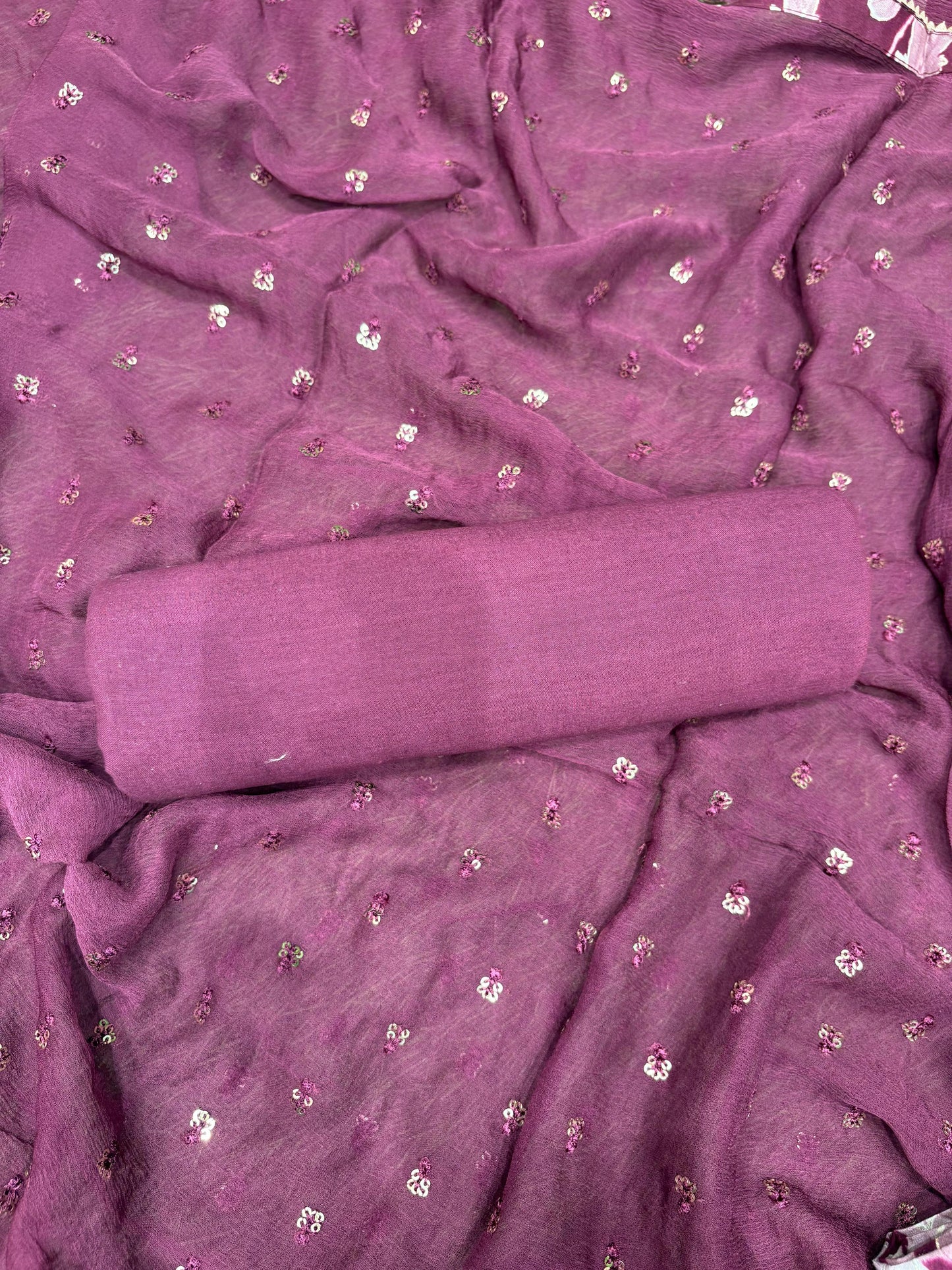 Step into effortless elegance with our unstitched pure cotton suit