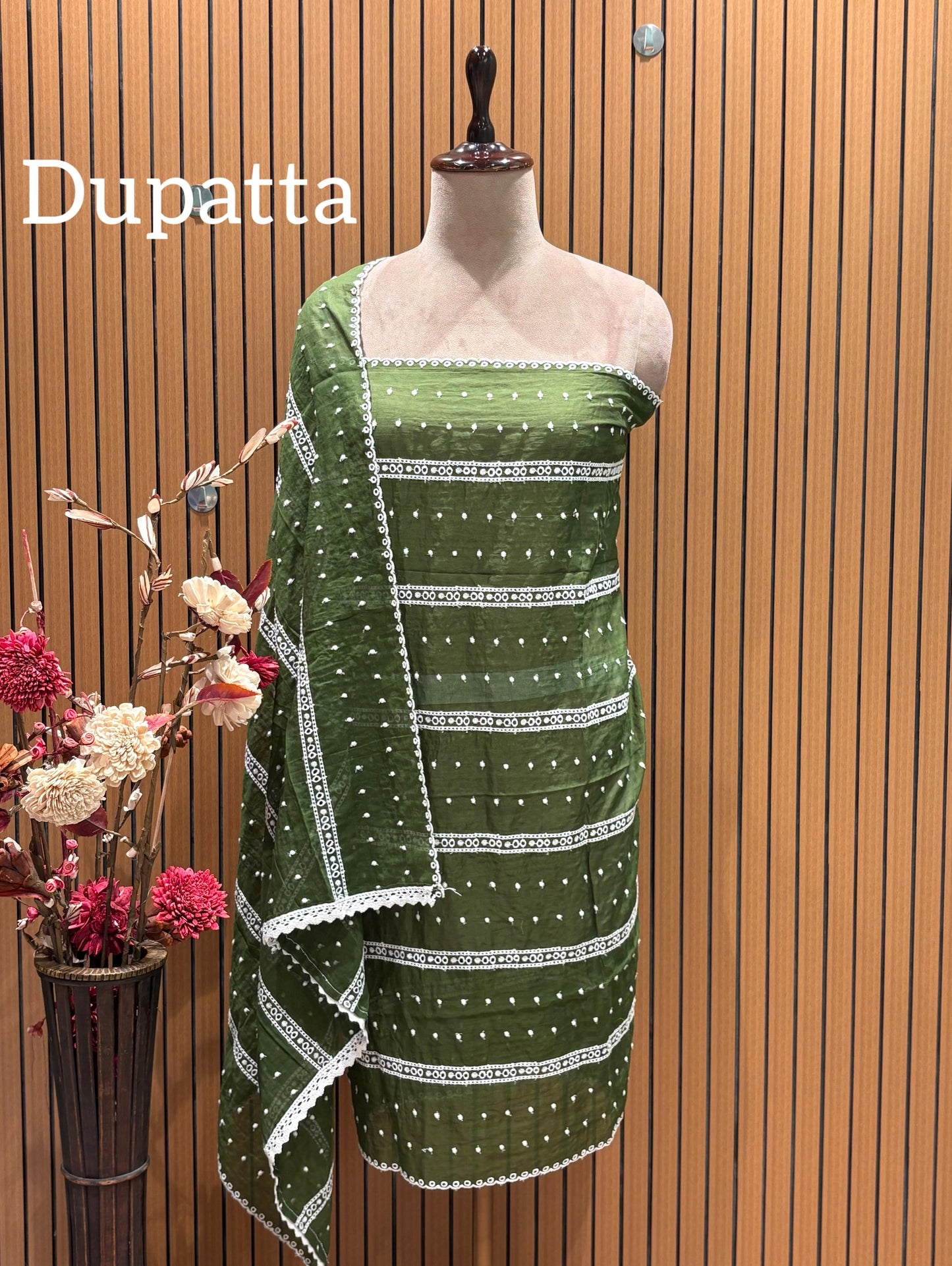 Discover elegance in our unstitched cotton suit set