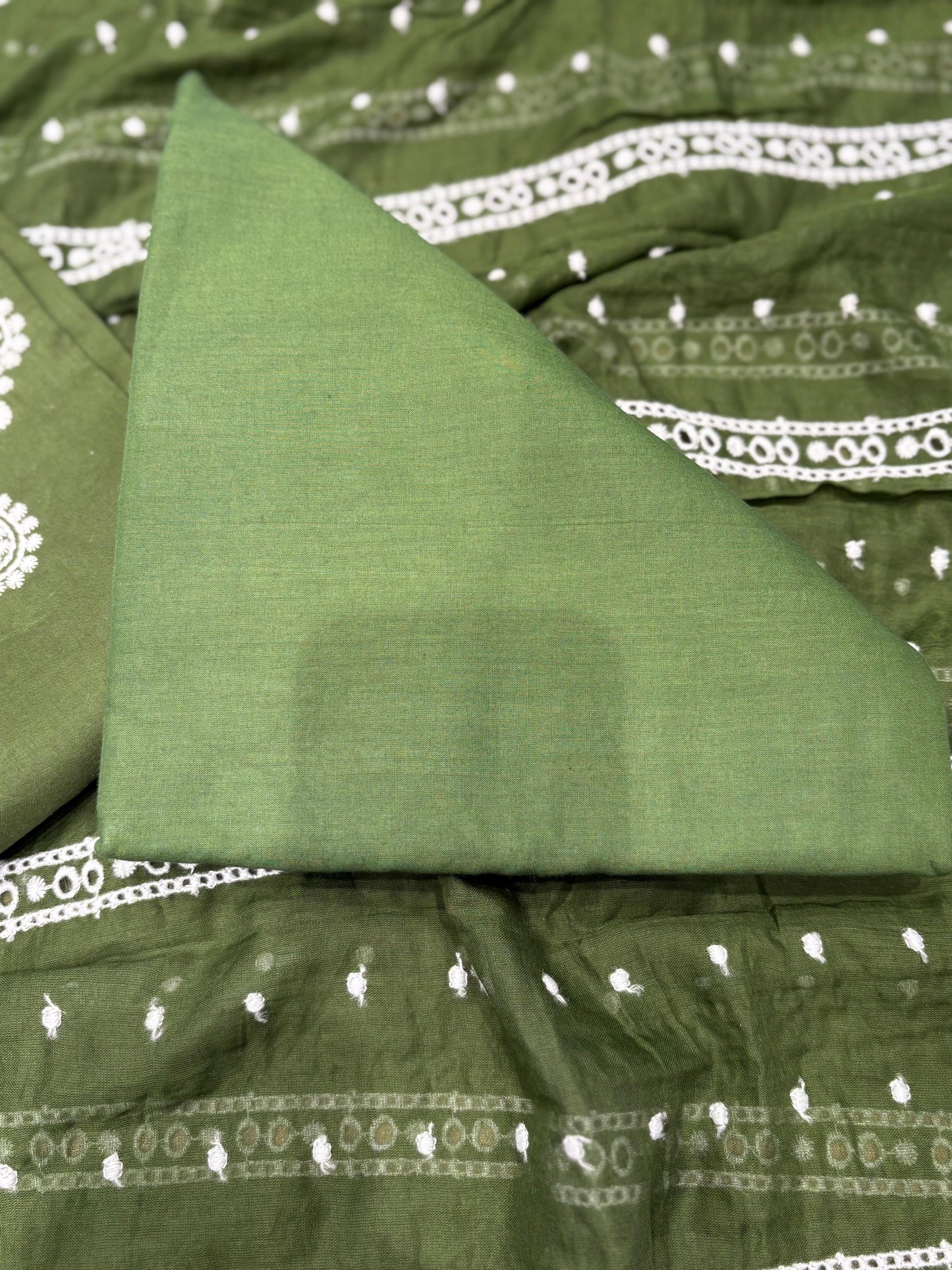 Discover elegance in our unstitched cotton suit set