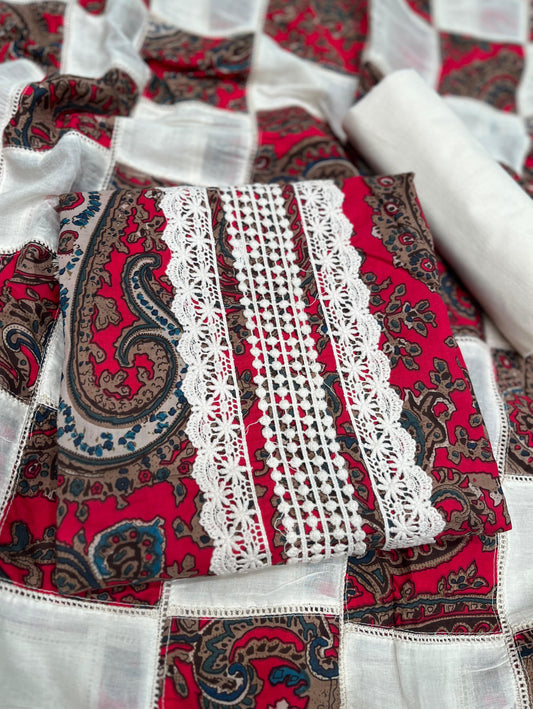 Top Fabric: Pure Cotton with Intricate Sequence Work