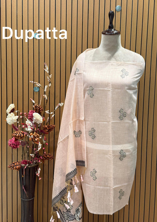 Elevate your ethnic wardrobe with our premium unstitched suit fabric