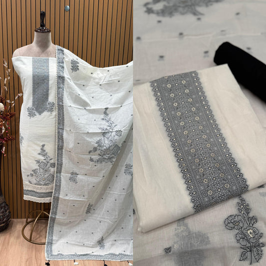 Discover timeless elegance with our unstitched suit fabric