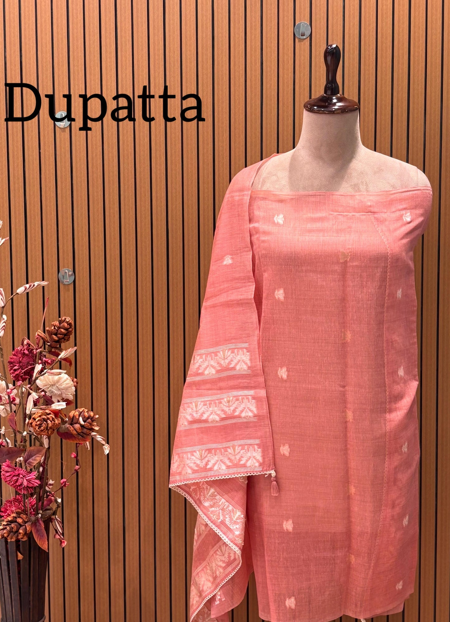 Unstitched Organic Cotton Suit Set