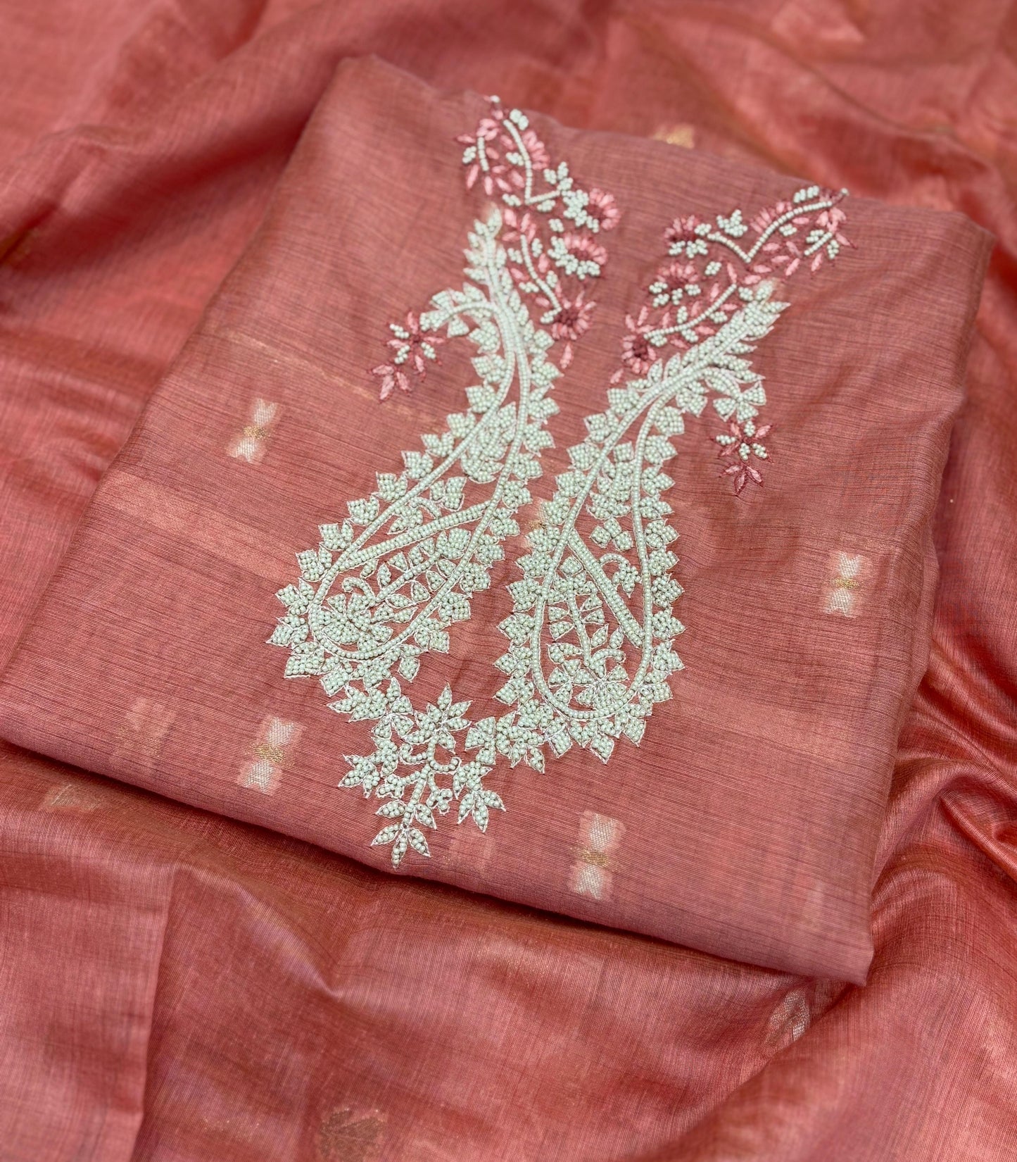 Unstitched Organic Cotton Suit Set