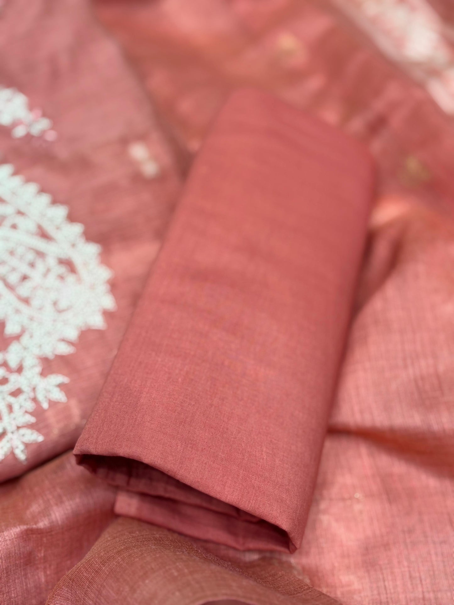 Unstitched Organic Cotton Suit Set