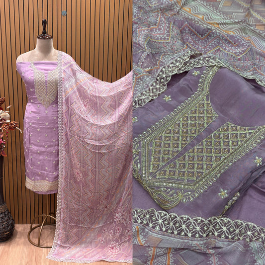 Unveil timeless elegance with our premium unstitched