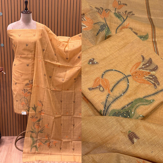 Experience timeless tradition with our unstitched suit set