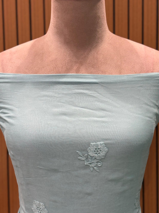 Elevate your ethnic charm with our premium unstitched suit