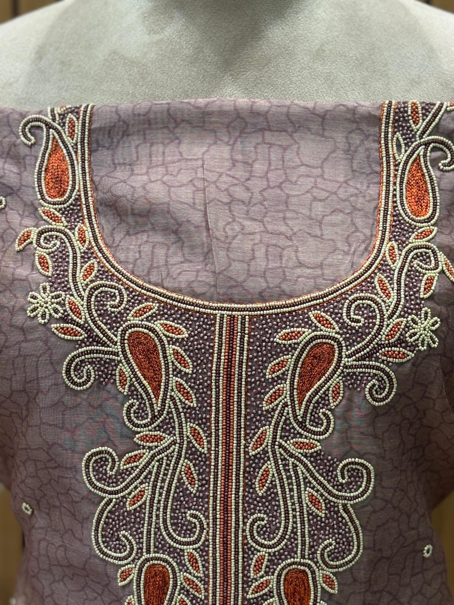 Step into elegance with our unstitched suit set