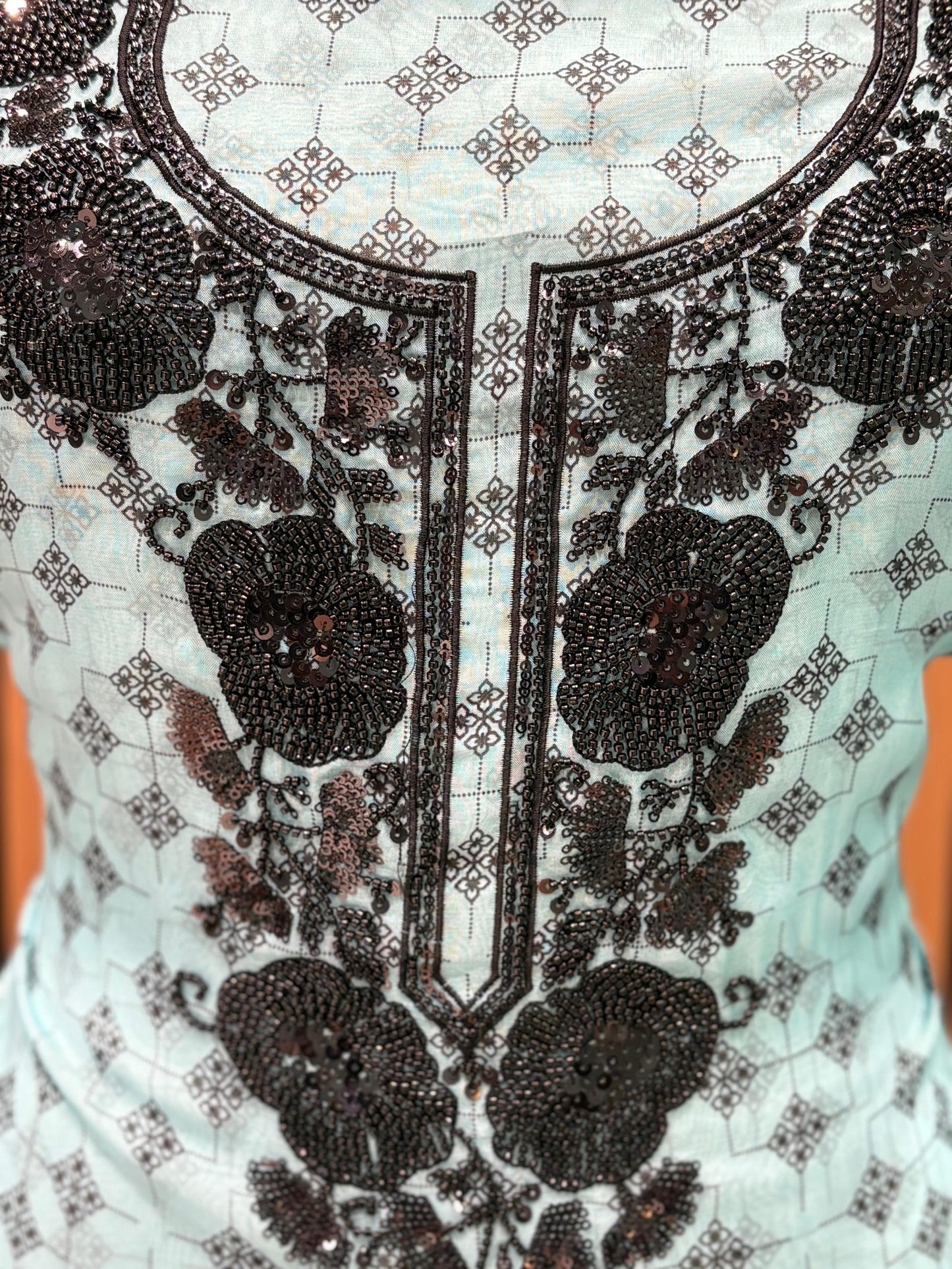 Make a bold yet elegant statement with our unstitched suit set