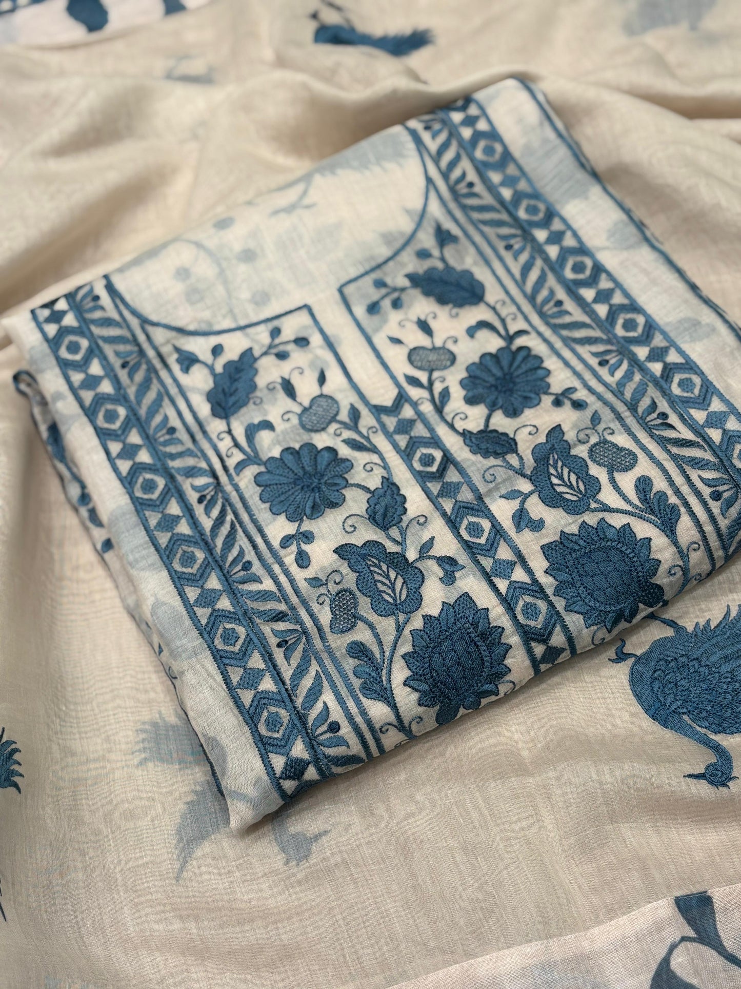 Introducing our elegant unstitched suit set