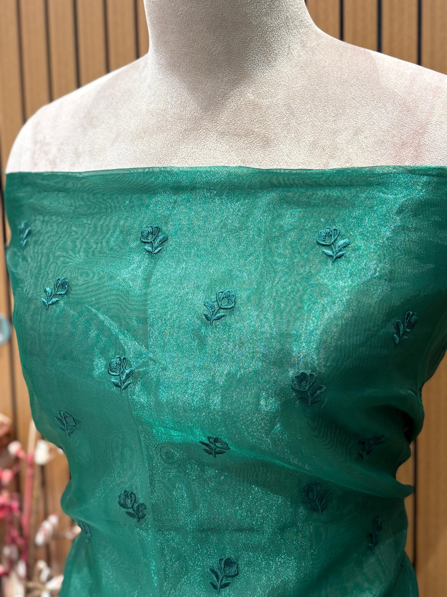 Make a festive statement with our unstitched suit