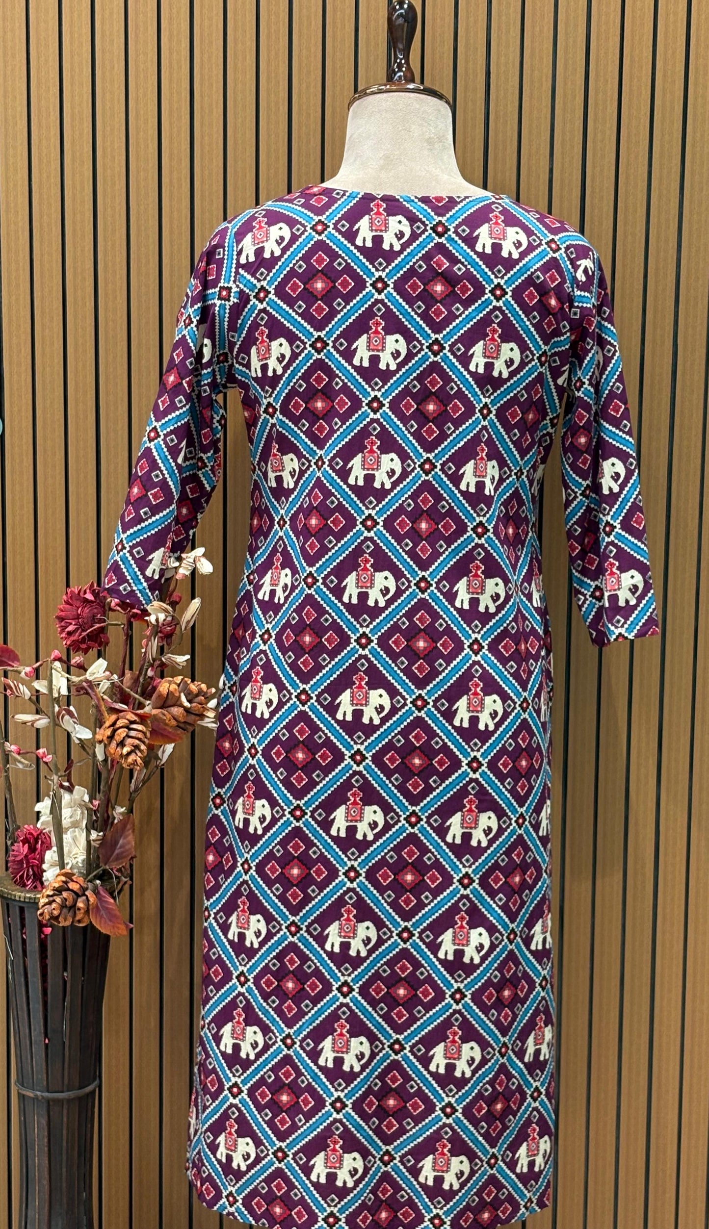 Elevate your everyday style with our pure cotton kurti