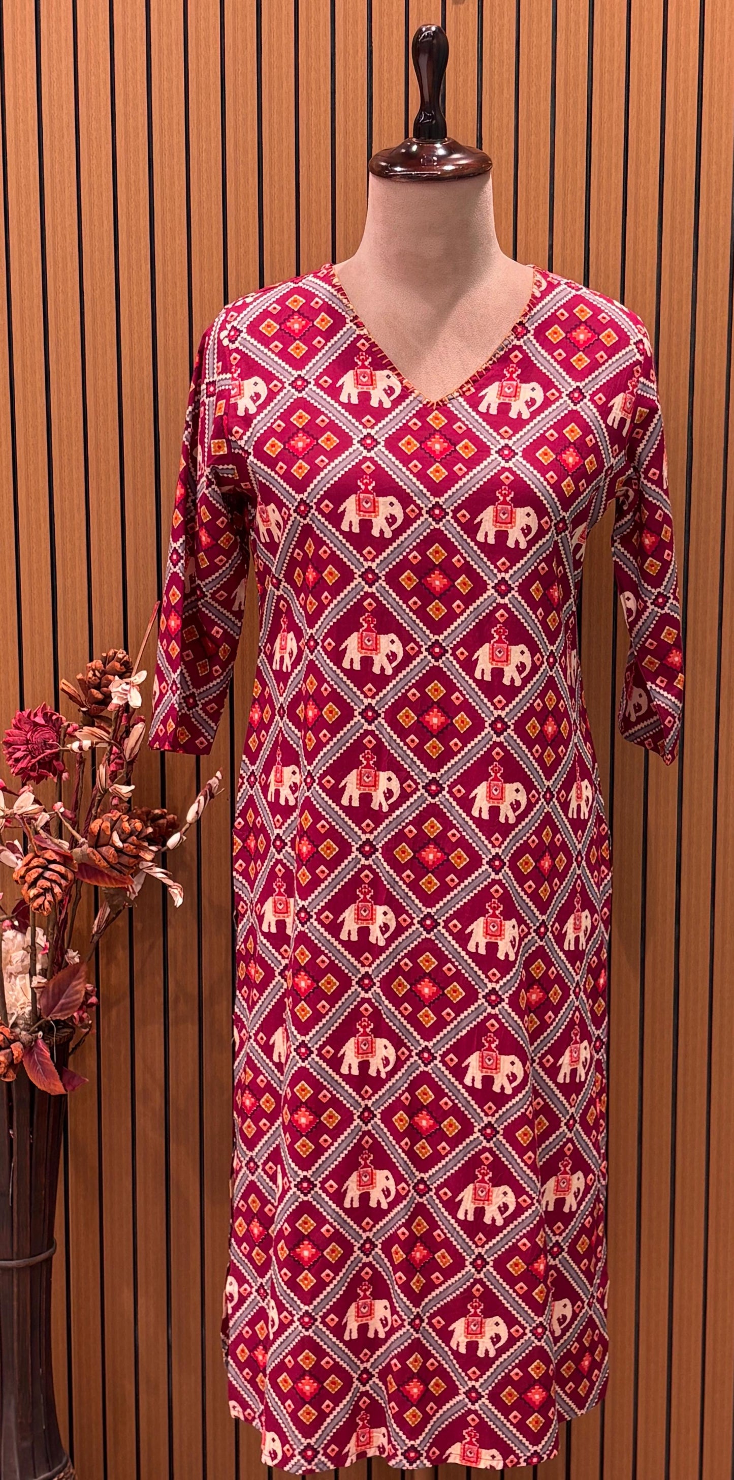 Elevate your everyday style with our pure cotton kurti