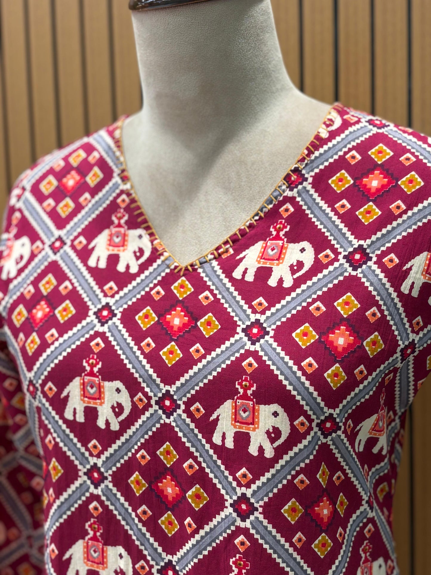 Elevate your everyday style with our pure cotton kurti