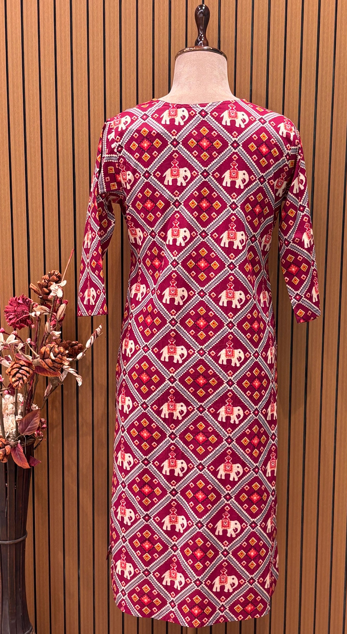 Elevate your everyday style with our pure cotton kurti