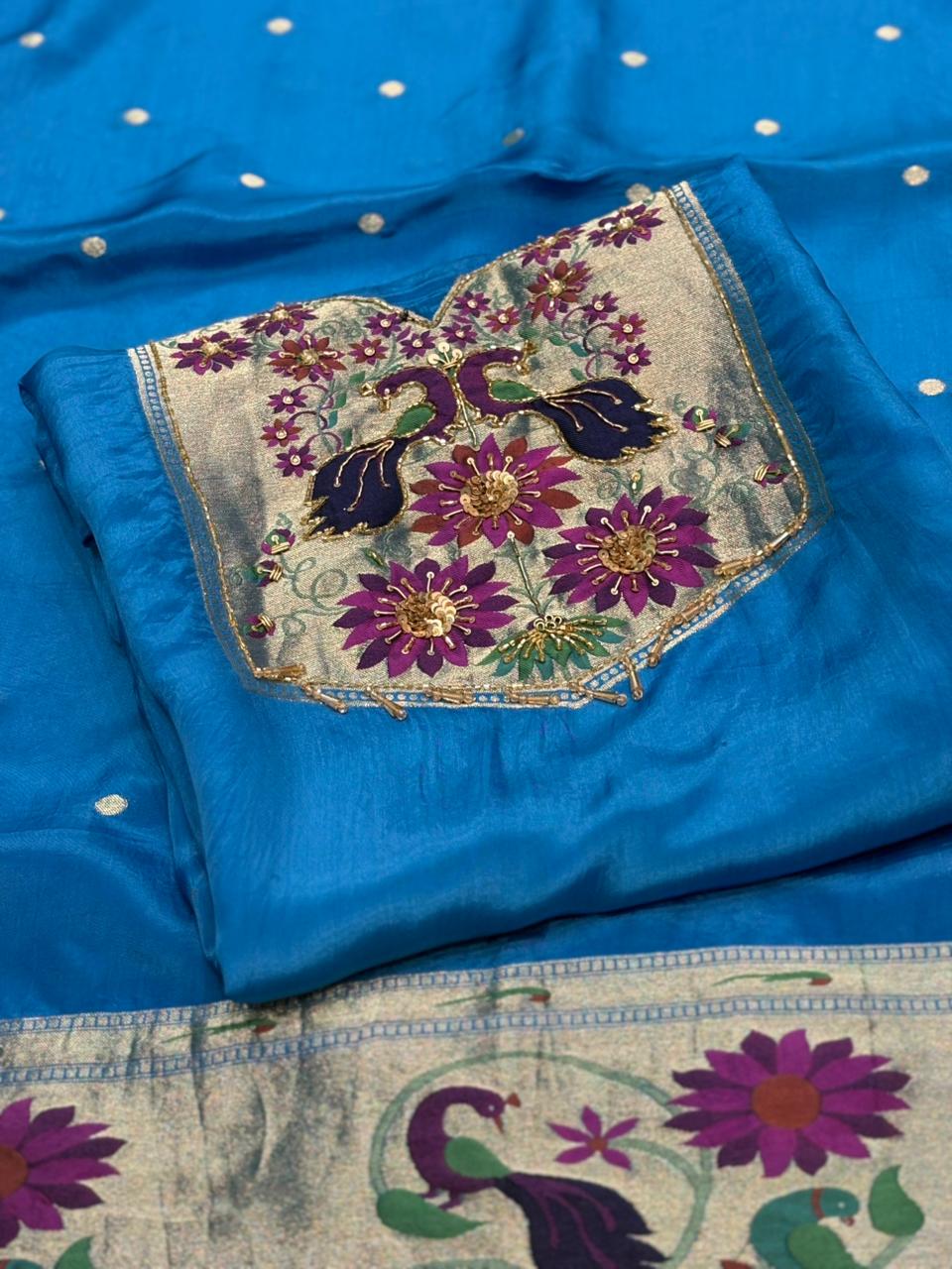 Grace your wardrobe with this luxurious unstitched suit set