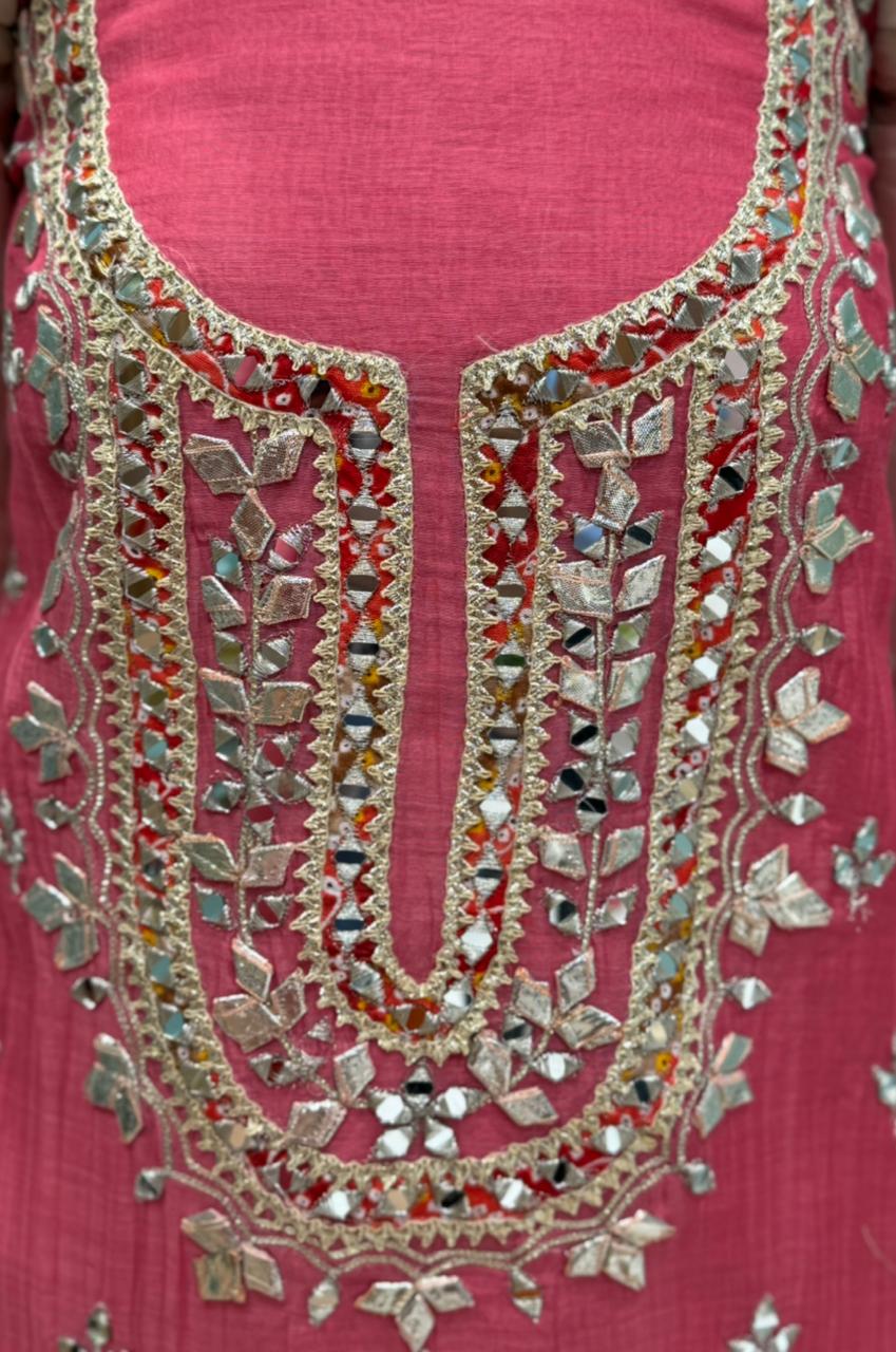 Experience elegance in our premium unstitched suit collection