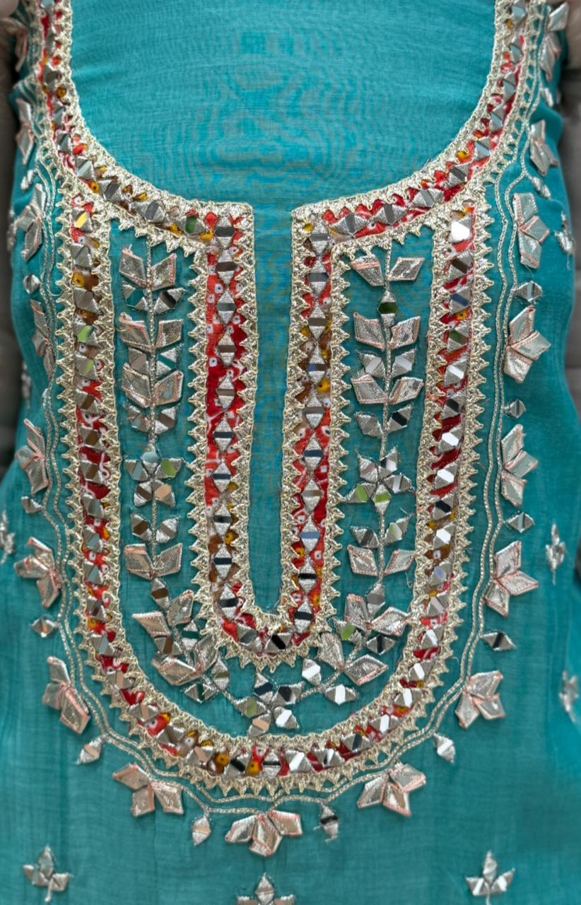 Experience elegance in our premium unstitched suit collection