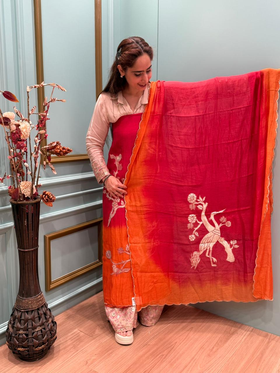 Discover the charm of our premium unstitched suit collection