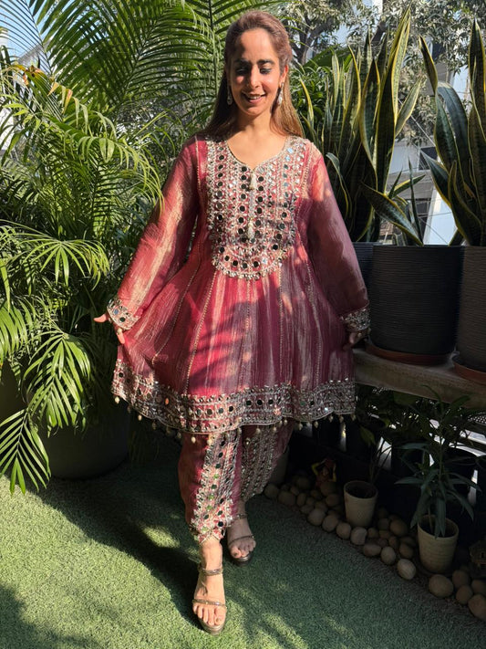 Stunning collection of short Anarkali sets