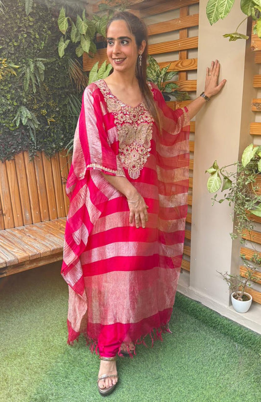 Elegant kaftan set is a perfect blend of comfort