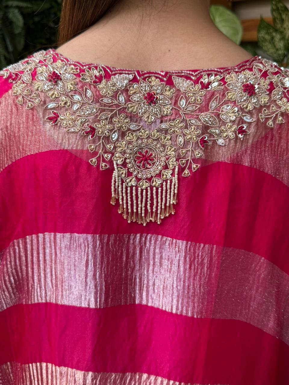 Elegant kaftan set is a perfect blend of comfort