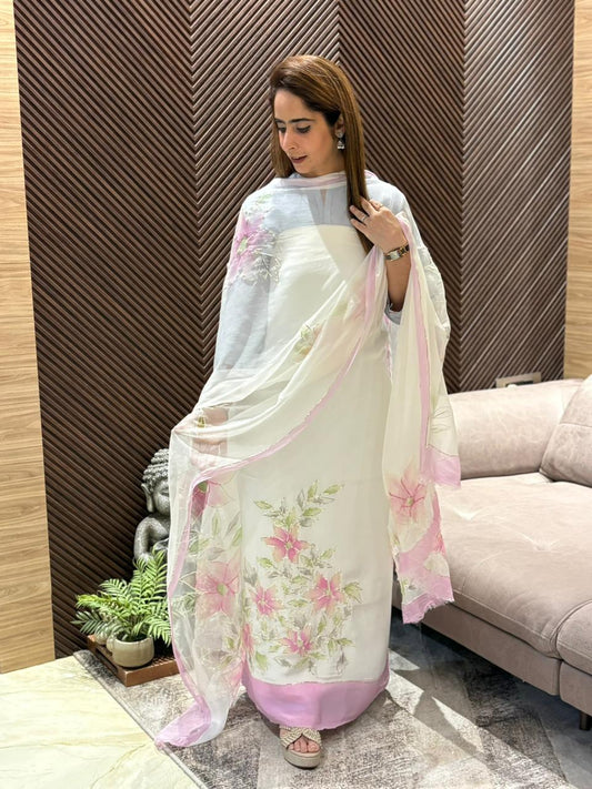 Stunning unstitched suit set