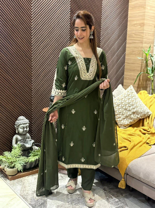 Beautiful cotton kurti set
