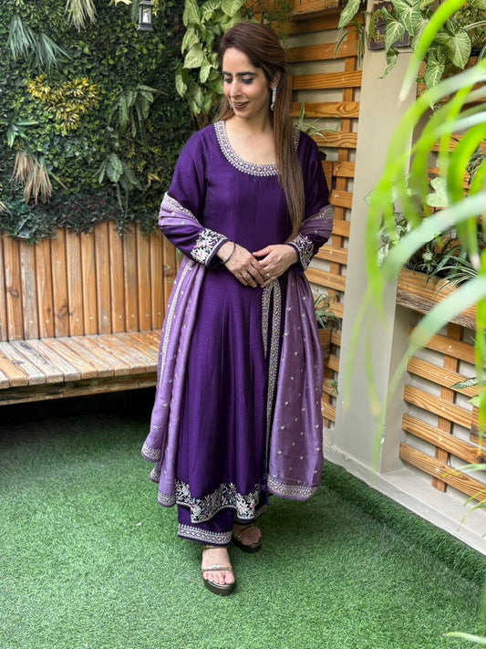 Stunning Anarkali suit