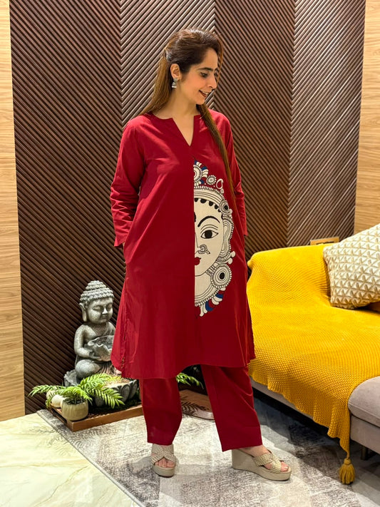 Stunning cotton kurta set