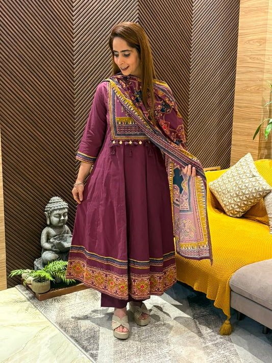 Elegant Anarkali set