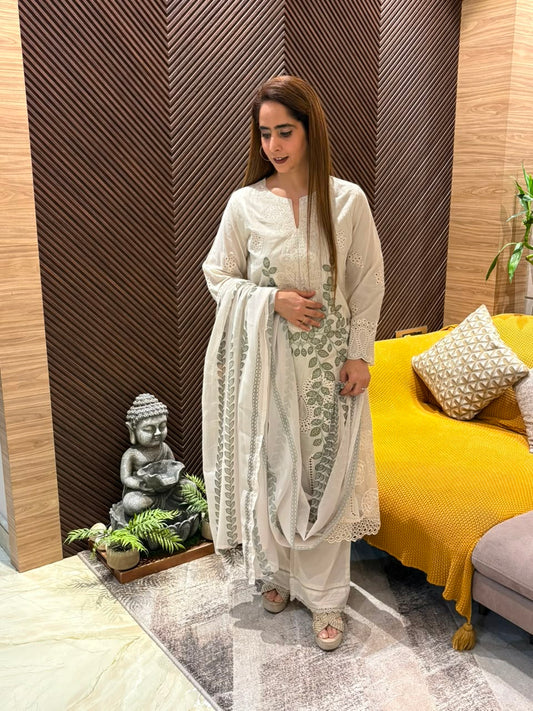Beautiful cotton kurti set
