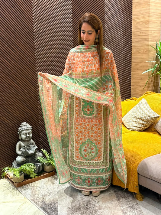 Beautiful pure cotton suit