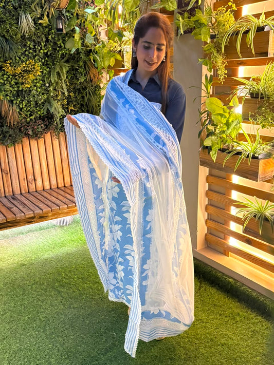Beautiful unstitched cotton suit